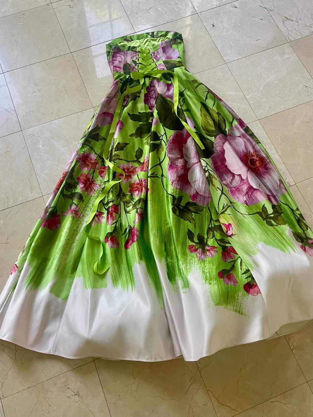 BHLDN Floral Ball Gown - Picture 5 of 7